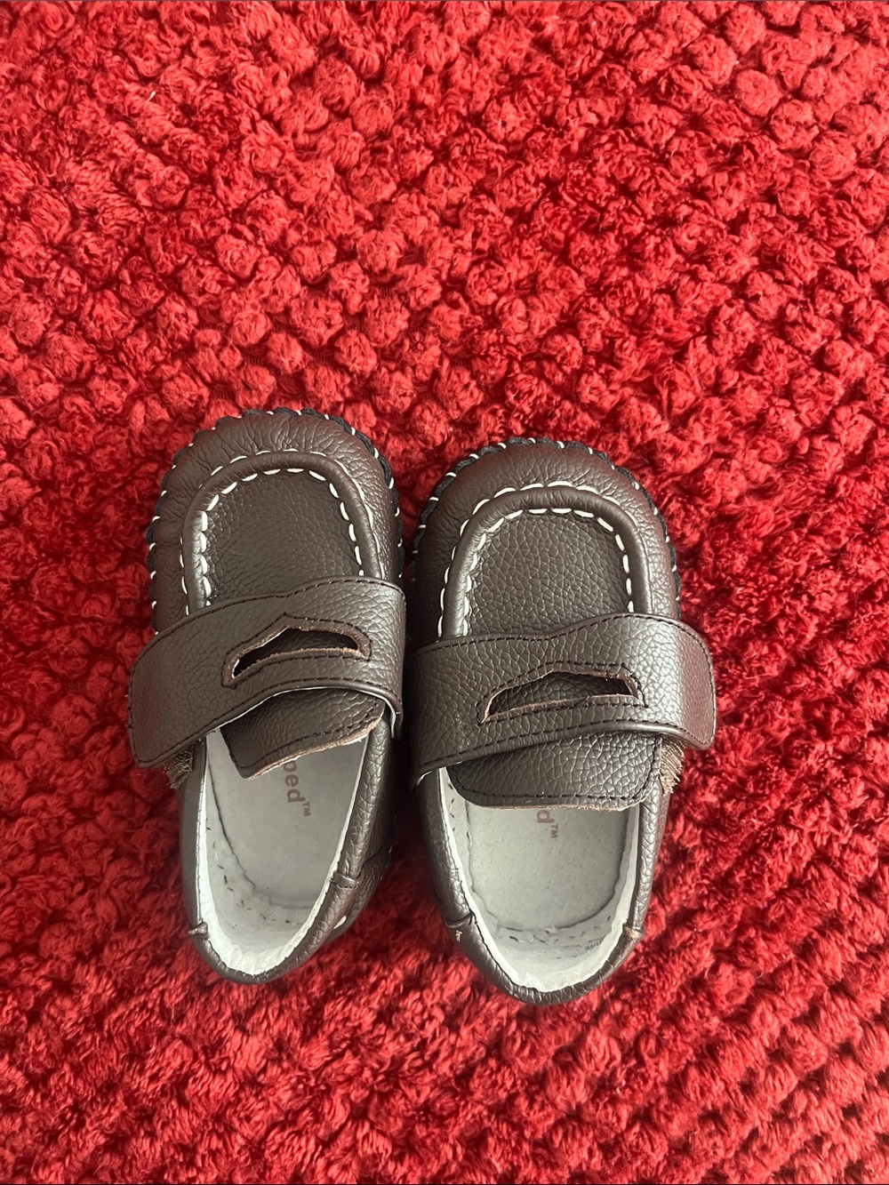 pediped Brown Leather loafers